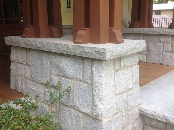 Elberton Granite Columns in Dunwoody GA (1)