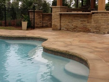 Pool Deck, Pool Coping and Cabana in Duluth, GA