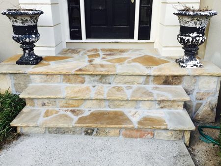 Stone stoop replacement