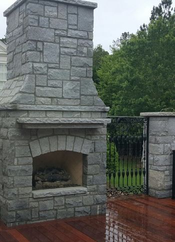 Outdoor Fireplace Alpharetta GA