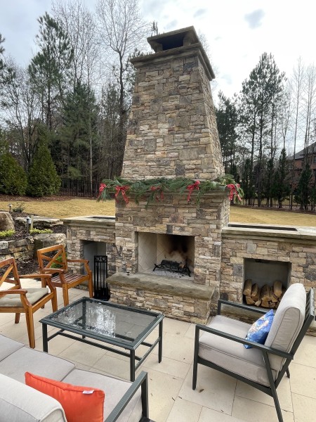 Brick Fireplace in Lawrenceville, GA (1)