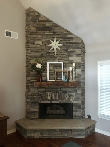 Interior Fireplace in Suwanee, GA (1)