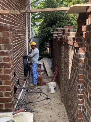 Brick Privacy Wall Installation in Brookhaven, GA (5)