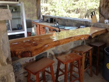Outdoor Bar and Kitchen in Madison County, GA