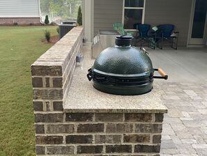 Paver Patio with Outdoor Grilling Station in Flowery Branch, GA (1)